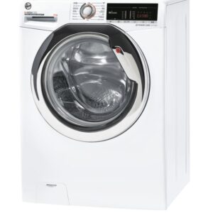 Hoover H-Wash 300 Freestanding Washing Machine, 8kg Load, 1400rpm Spin, White - H3WS 485TACE/1-80