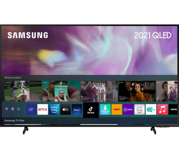 Samsung 55" QLED TV Smart 4K UHD TV - QE55Q60AAUXXU