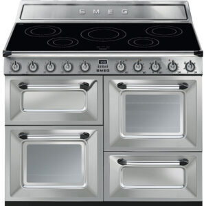 Smeg 110cm Victoria Range Cooker with Induction Hob Stainless Steel - TR4110IX-2