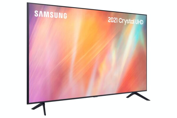 Samsung 50” AU7100 UHD 4K HDR Smart TV (2021) – UE50AU7100KXXU