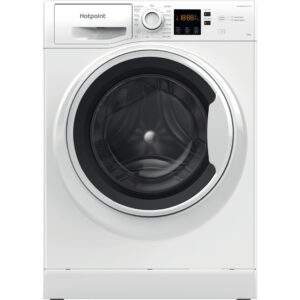 Hotpoint 10Kg Washing Machine with 1400 rpm – White NSWA1044CWWUKN