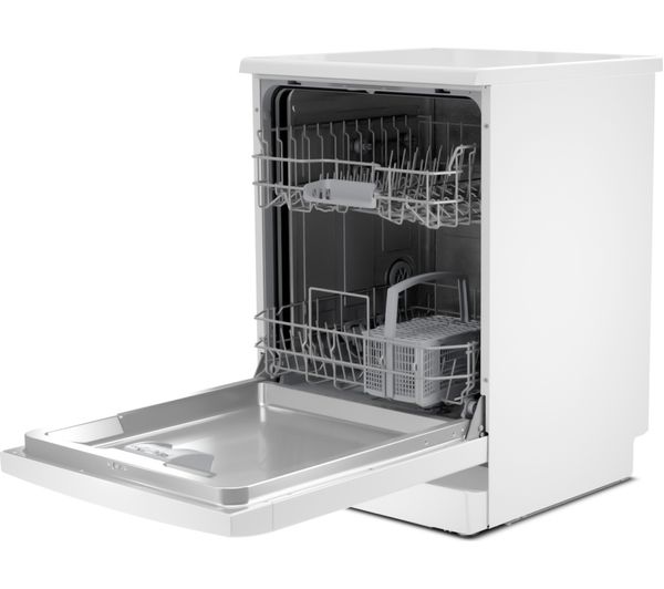 BOSCH Serie 2 Full-size WiFi-enabled Dishwasher – White – SMS2ITW08G