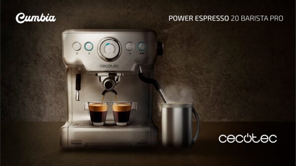 Cecotec Power Espresso 20 Barista Pro Espresso Machine 2900 W Stainless Steel – 015776