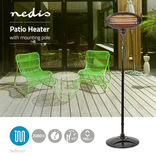 Nedis Patio Heater 2000W – 326846