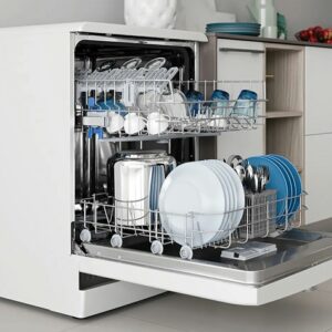 Indesit Freestanding Dishwasher Inox - DFE1B19X
