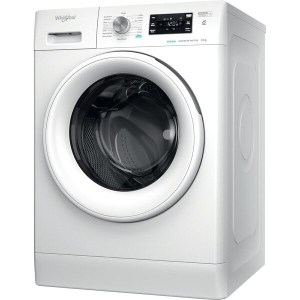 Whirlpool 8KG White Freestanding Washing Machine - FFB8458WVUK