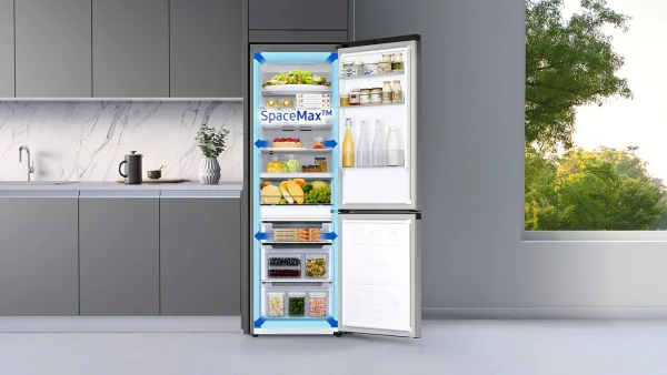 Samsung 4 Series Frost Free Classic Fridge Freezer - RB34T602EBN/EU - Image 2