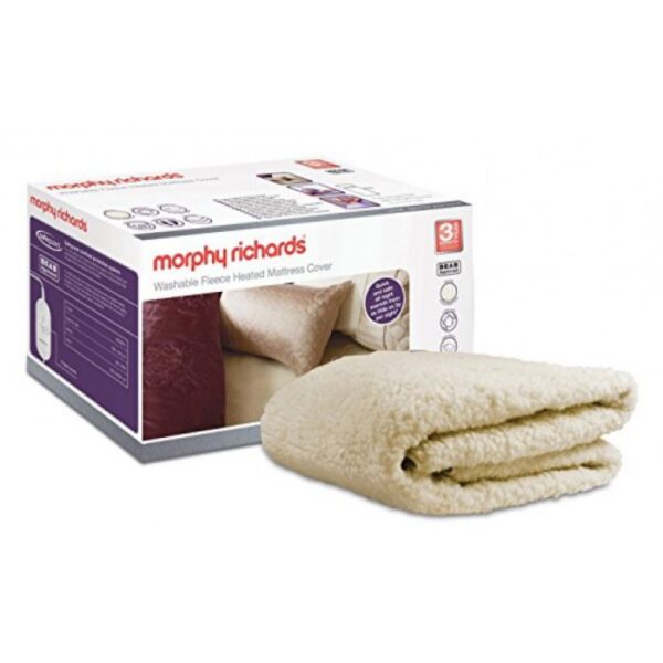 Morphy Richards Super King Dual Washable Fleece Heated Mattress Cover - 620014
