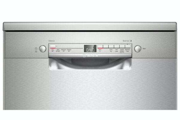 Bosch Serie 2 60cm Freestanding Dishwasher – Silver Inox | SGS2ITI41G