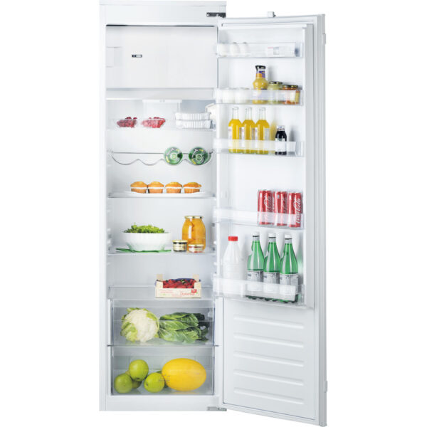 HOTPOINT Integrated Tall Fridge +Freezer – Sliding Hinge – HSZ18011UK