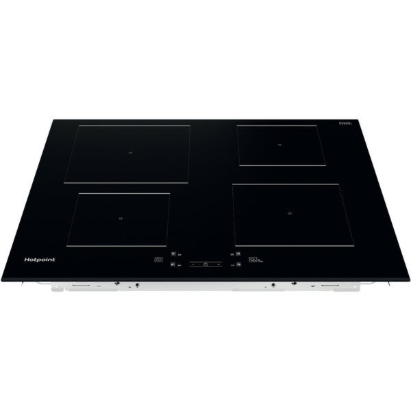 Hotpoint 60cm 4 Zone Ceramic Induction Hob Black  - TQ4160SBF - Image 2