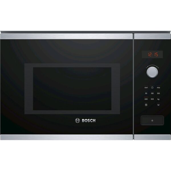 BOSCH Serie 4 Built-in Solo Microwave Stainless Steel - BFL553MS0B