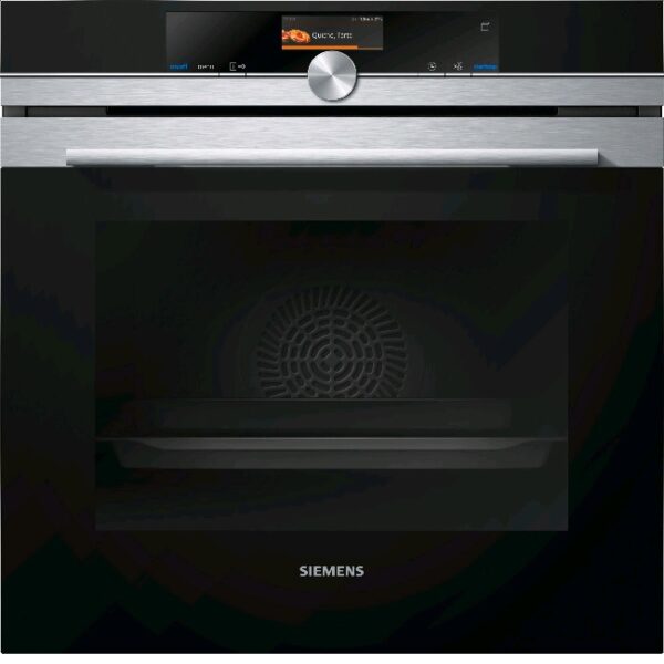 Siemens iQ700 Single Oven with Steam Function - HR676GBS6B