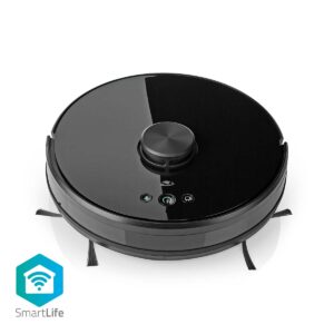 Nedis 120 minute 6 Litre Smart Robovac - WIFIVCL001CBK