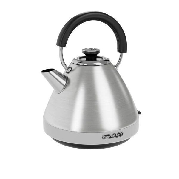 Morphy Richards Venture Brushed Stainless Steel Pyramid Kettle – 100130