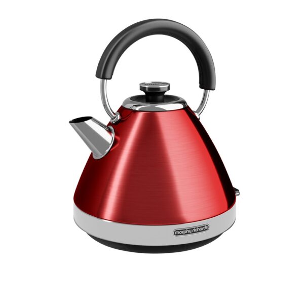 Morphy Richards Venture Red Pyramid Kettle – 100133