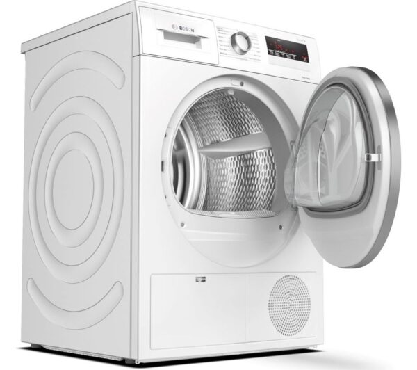 Bosch 8 kg Serie 4 Heat Pump Tumble Dryer White – WTH85222GB