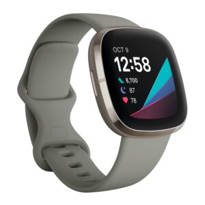 Fitbit Sense Health & Fitness Smart Watch Sage Green – 79-FB512SRSG