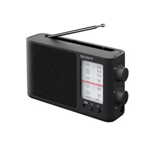 Sony Analog Tuning Portable AM/FM Radio – ICF506CEK
