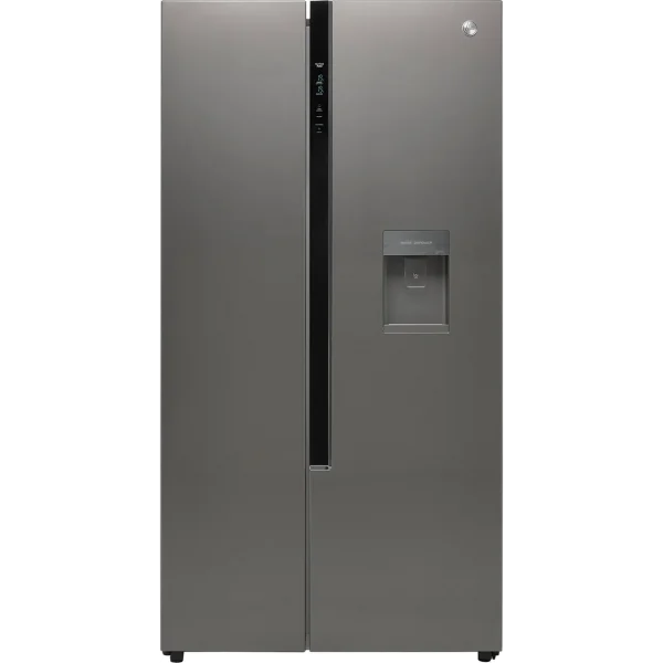 Hoover American-Style Fridge Freezer – Stainless Steel – HHSWD918F1XK