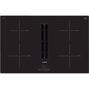 Bosch PIE811B15E 80cm Touch Control Venting Hob Black Glass