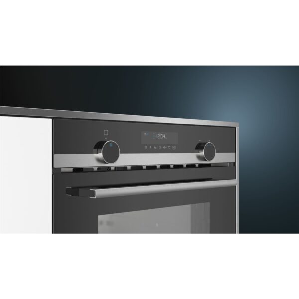 Siemens Built In Compact Oven with Microwave Function-Black/Stainless Steel-CM585AGS0B