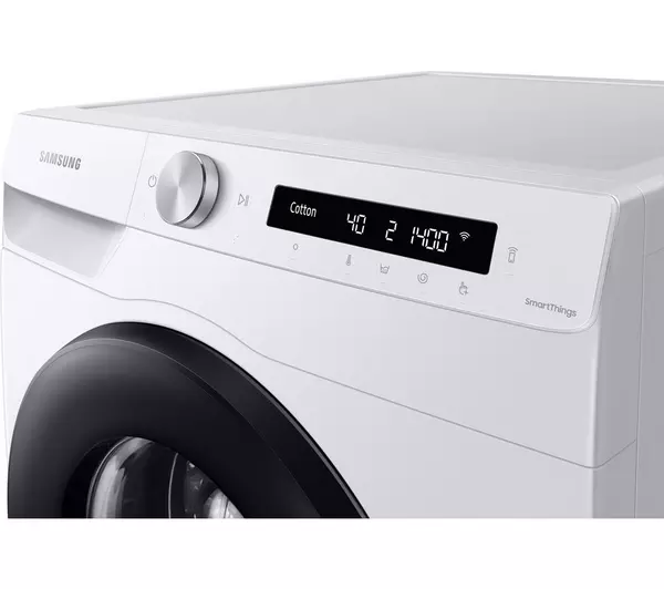 Samsung Series 5+ 12kg 1400rpm EcoBubble Washing Machine-WW12T504DAW/S1