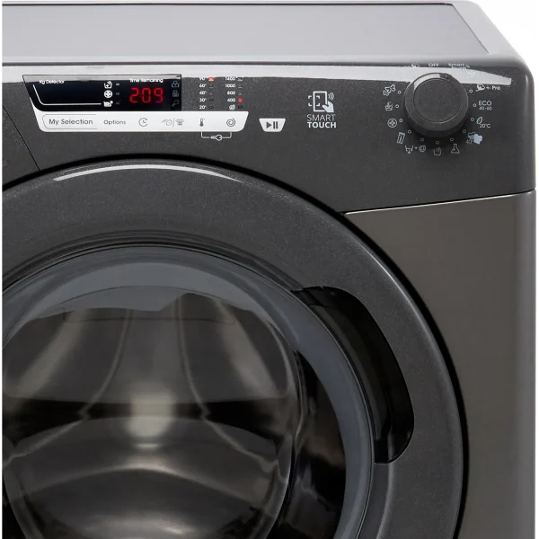 Candy Ultra 9kg Graphite Freestanding Washing Machine – HCU1492DGGE