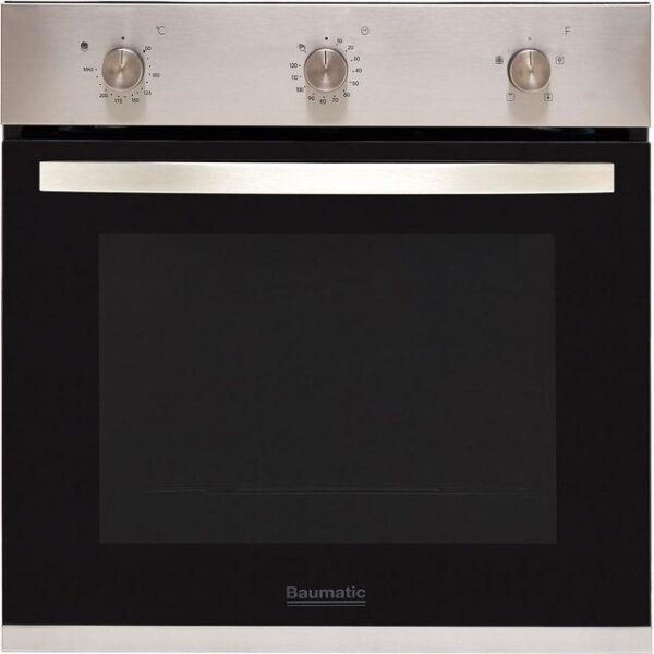 Baumatic Built In Electric Single Oven – Stainless Steel – BOFMU604X