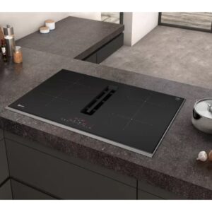 Neff 70cm Induction Hob with Integrated Ventilation System-Black – T47TD7BN2