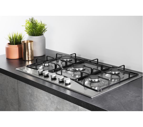 Hotpoint PCN 752 UIXH Gas Hob – Stainless Steel