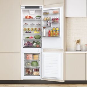 HOOVER 70/30 LOW FROST INTEGRATED FRIDGE FREEZER - HOBL3518VWK