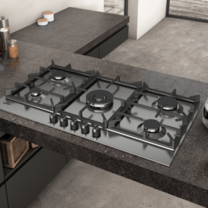 Neff 90cm Five Burner Gas Hob Stainless Steel -T29DS69N0