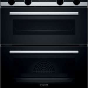 Siemens iQ500, Built-under double oven, Stainless steel – NB535ABS0B