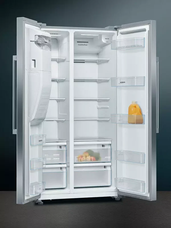 KA93DVIFPG Siemens iQ500 American Fridge Freezer Inox