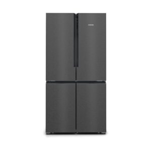 Siemens French Door Bottom Freezer – Black Stainless Steel | KF96NAXEAG