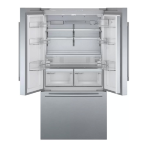 Bosch Serie | 8, French Door Bottom freezer, multiDoor, 183 x 90.5 cm, Stainless steel (with anti-fingerprint) – KFF96PIEP