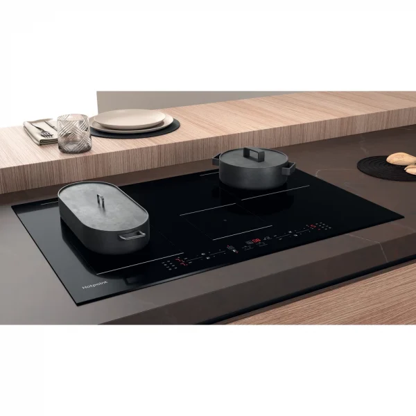 Hotpoint 77cm 4 Zone Induction Hob – TB3977BBF