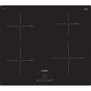 BOSCH 59.2 cm Electric Induction Hob Serie 4 Black – PUE611BF1B