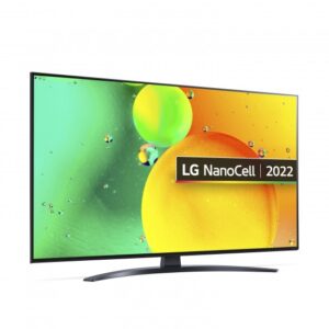 LG Nano76 43″ 4K Ultra HD HDR Nanocell Smart TV (2022) – 43NANO766QA.AEK