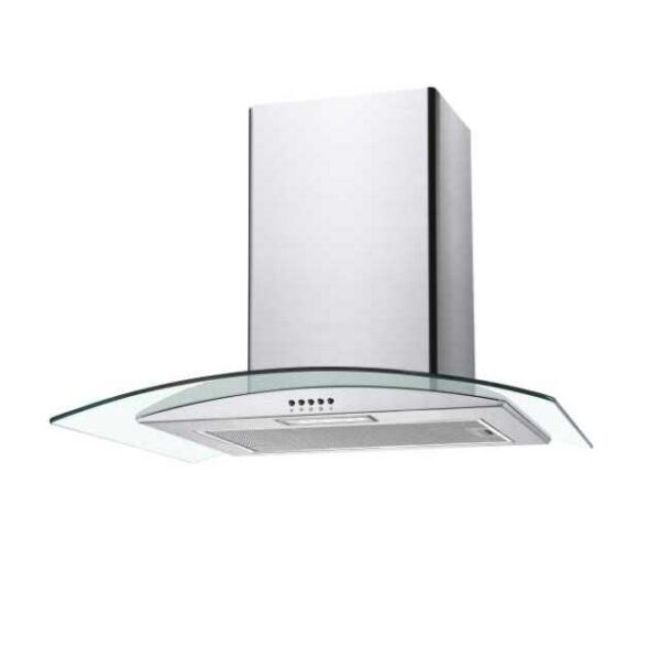 Candy 70cm Curved Glass Chimney Cooker Hood – Stainless Steel – CGM70NX