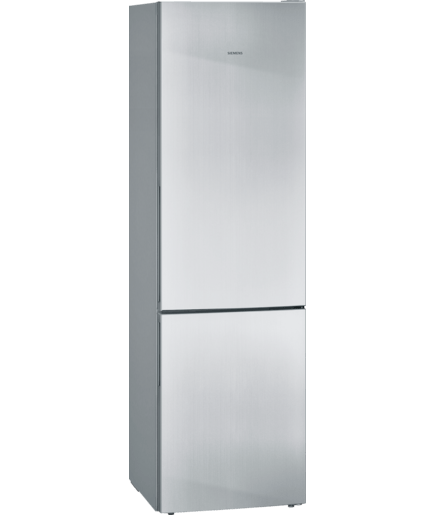 Siemens iQ300, free-standing fridge-freezer with freezer at bottom, 201 x 60 cm, Inox-easyclean – KG39VVIEAG