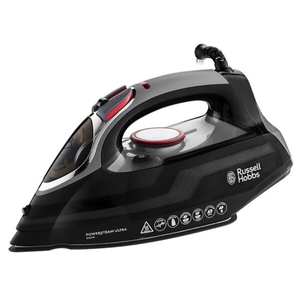 Russell Hobbs 3100W Power Steam Ultra Iron – Black | 20630