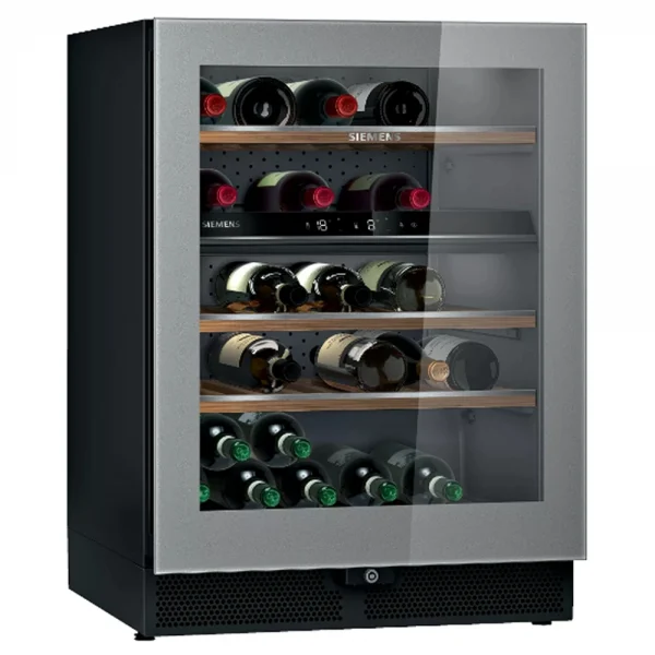 SIEMENS iQ500, Wine cooler with glass door – KW16KATGAG