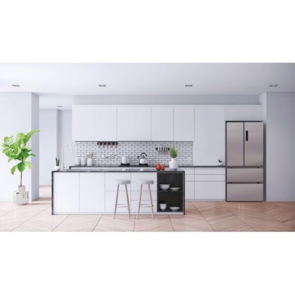 Hoover Freestanding American Fridge Freezer | HSF818FXK