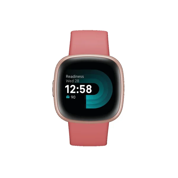 Fitbit Versa 4 Smartwatch | Pink San & Copper Rose – 79-FB523RGRW