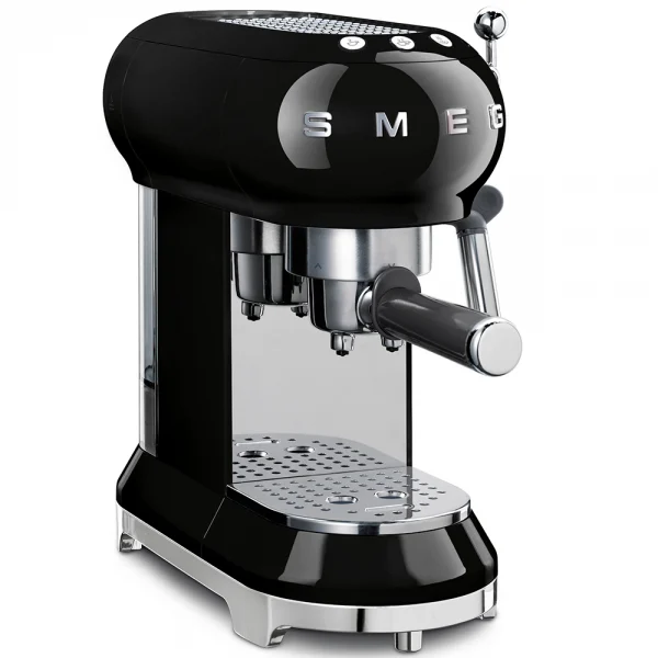Smeg Espresso with Pump 50’s Style black – ECF01BLUK