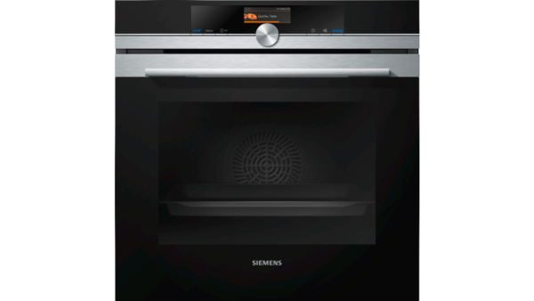 SIEMENS iQ700, built-in oven with microwave-function, 60 x 60 cm, Stainless steel – HM656GNS6B
