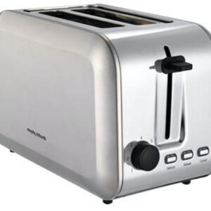 Morphy Richards Essential Stainless Steel 2 Slice Toaster - 980552