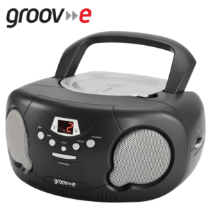 GROOV-E RADIO AND CD PLAYER BLACK – 294973